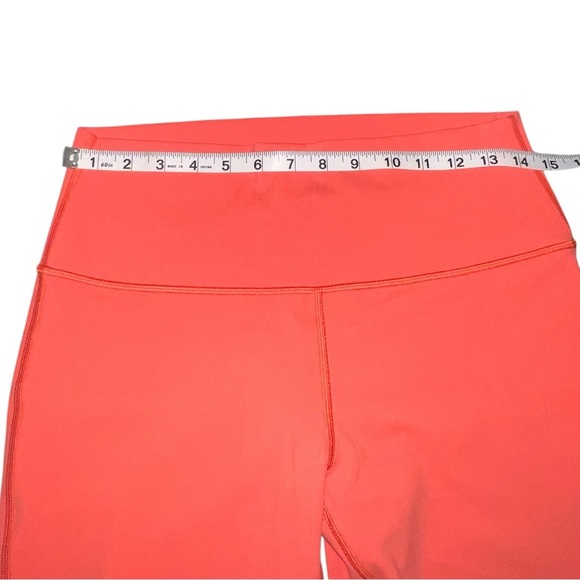 EUC Lululemon Wunder Under High-Rise Tight 28" Full-On Luxtreme Size 10 Orange - Picture 3 of 8